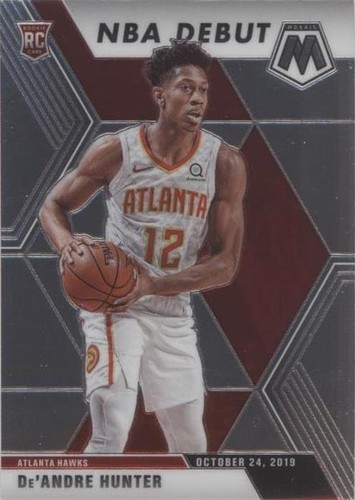 DE'ANDRE HUNTER 2019-20 PANINI MOSAIC ROOKIE SCRIPTS PRIZM