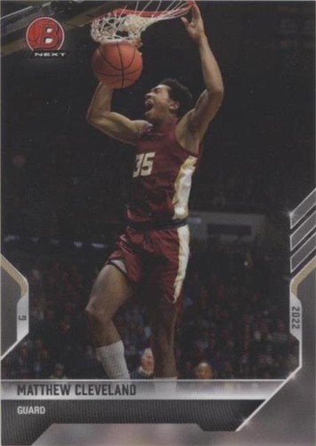 2021-22 Bowman Next - Matthew Cleveland #38