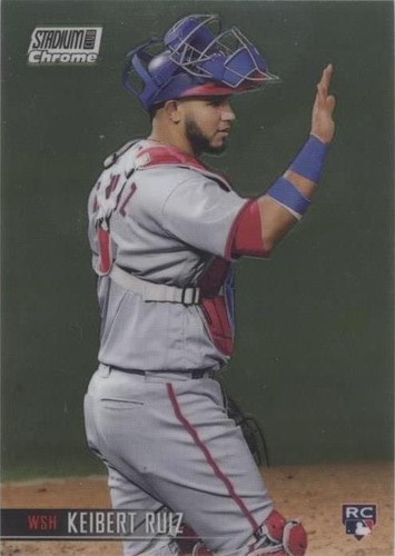 2021 Topps Stadium Club Chrome - Keibert Ruiz #84
