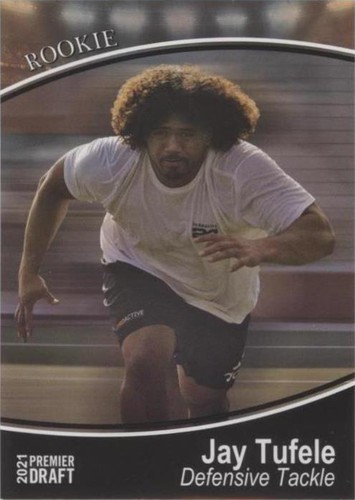2021 Sage Premier Draft Jay Tufele #8