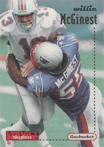 1996 Skybox Impact Willie McGinest #86