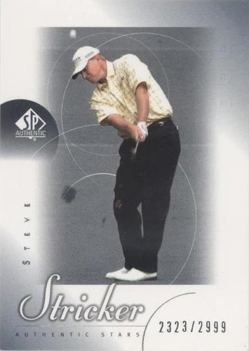 2001 SP Authentic - Steve Stricker #52