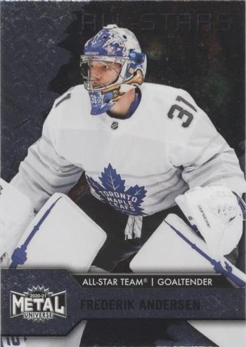 2020-21 Skybox Metal Universe - Frederik Andersen #182