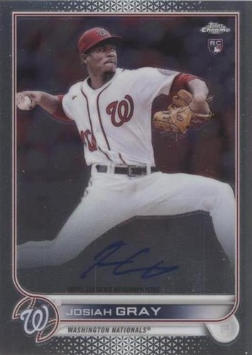 2022 Topps Chrome - Josiah Gray #RA-JG