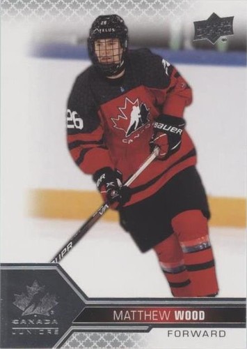 2022 Upper Deck Team Canada Juniors - Matthew Wood #30