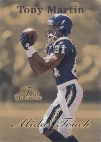 1997 Flair Showcase Tony Martin #9MT