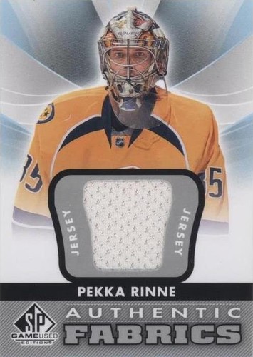 2012-13 SP Game Used Edition - Pekka Rinne #AF-RI