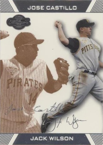 2007 Topps Co-Signers #71 Jose Castillo / Jack Wilson #/250