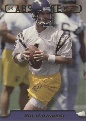 1999 Playoff Absolute EXP Jim Harbaugh #166