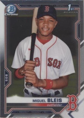 2021 Bowman Chrome - Miguel Bleis #BCP-167