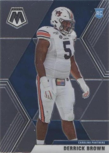 2020-21 Panini Mosaic Red Reggie Perry Rookie G43 Brooklyn