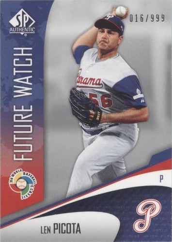 2006 SP Authentic - Len Picota #WBC-88