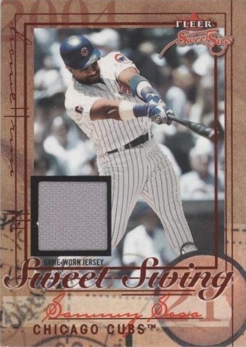 2004 Fleer Sweet Sigs - Sammy Sosa #SS-SS