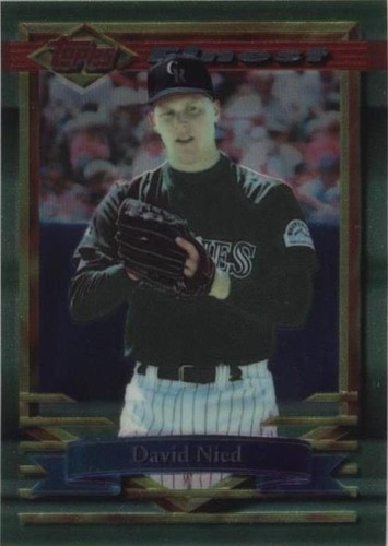 1994 Topps Finest - David Nied #282