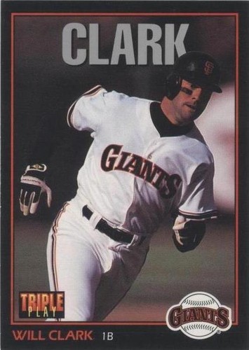 1993 Triple Play - Will Clark #107