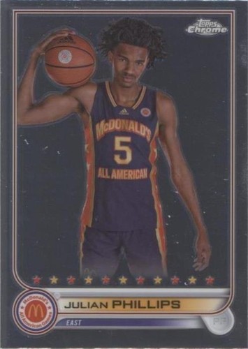 2022 Topps Chrome McDonald's All American - Julian Phillips #6