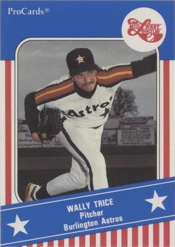 1991 ProCards Midwest League All Star Game - Wally Trice #MWL 18
