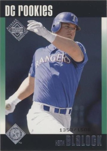 2002 Upper Deck Diamond Connection - Hank Blalock #176