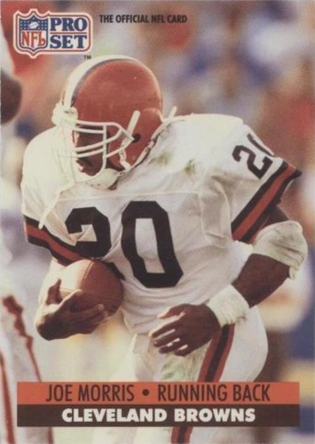1991 Pro Set Joe Morris #476