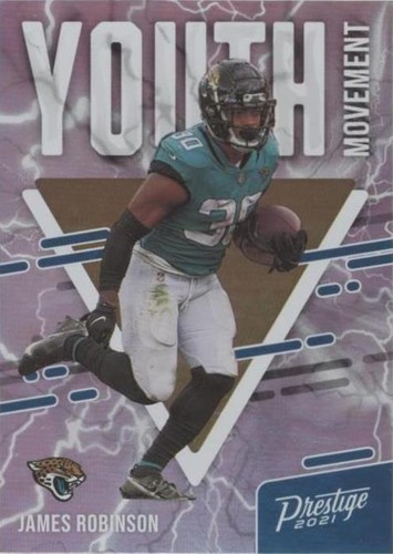 2021 Panini Prestige James Robinson #YM-7