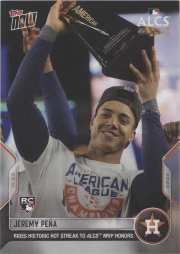 2022 Topps Now - Jeremy Pena #1132