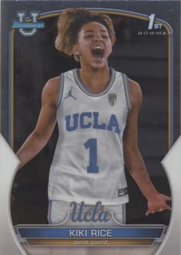 2022-23 Bowman University Chrome - Kiki Rice #24