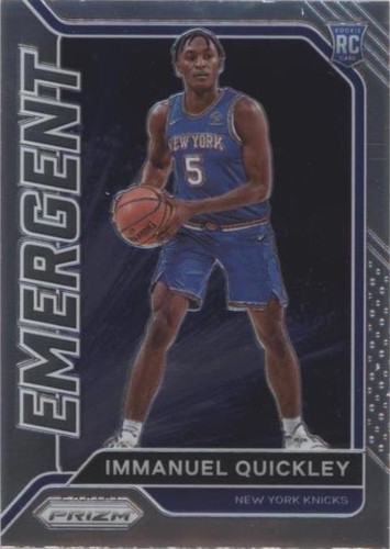 Immanuel Quickley Prizm RC Auto ルーキー NBA 987_1038_1473