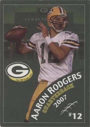 2007 Green Bay Packers Police Aaron Rodgers #4