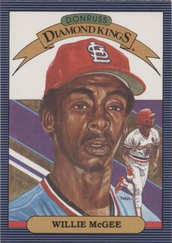 1986 Leaf Canadian - Willie McGee #3