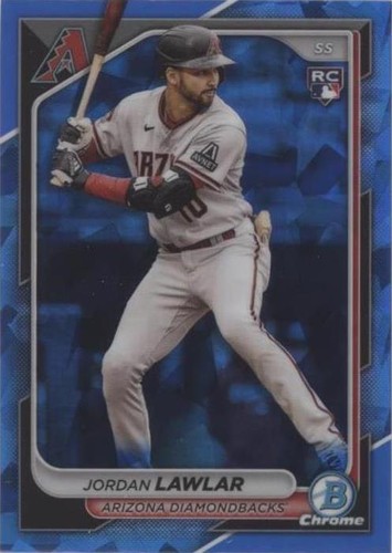 2024 Bowman Chrome Sapphire Edition - Jordan Lawlar #55