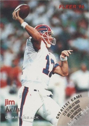 1996 Fleer Jim Kelly #15