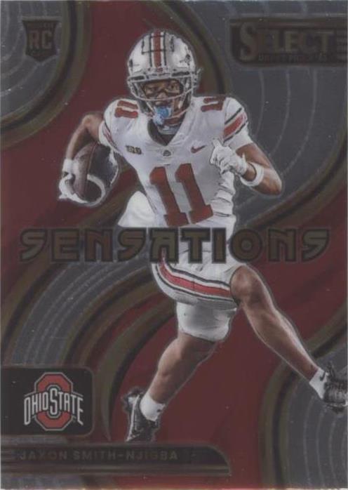2023 Panini Select Draft Picks Jaxon Smith-Njigba #SEN-JS