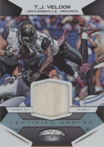 2016 Panini Certified T. J. Yeldon #6