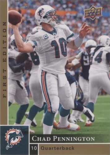2009 Upper Deck First Edition Chad Pennington #81