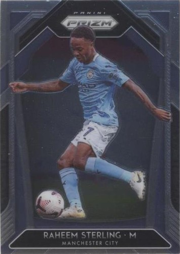 2020-21 Panini Prizm Premier League Raheem Sterling #102