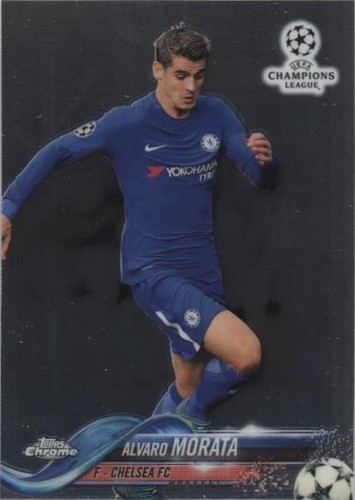2017-18 Topps Chrome UCL Alvaro Morata #82