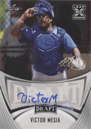 2021 Leaf Draft - Victor Mesia #BA-VM1