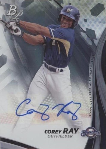 2017 Bowman Platinum - Corey Ray #TPA-CR