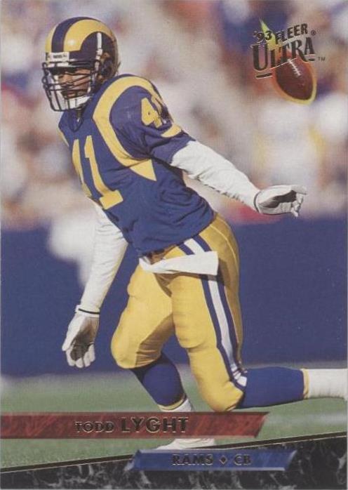 1993 Fleer Ultra Todd Lyght #242
