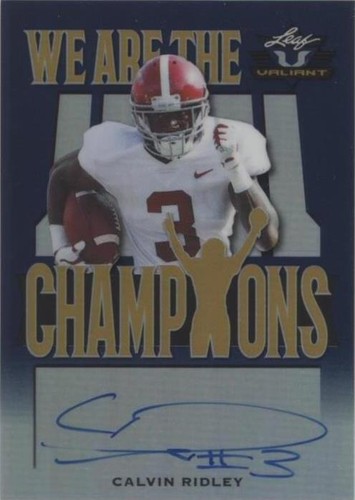 2018 Leaf Valiant Calvin Ridley #WC-CR1