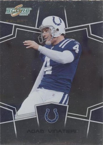 2008 Score Select Adam Vinatieri #134