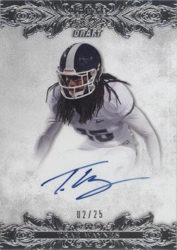 2015 Leaf Ultimate Draft Trae Waynes #BA-TW1