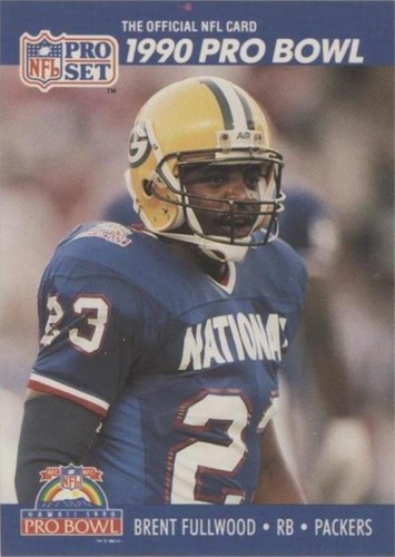 1990 Pro Set Brent Fullwood #390