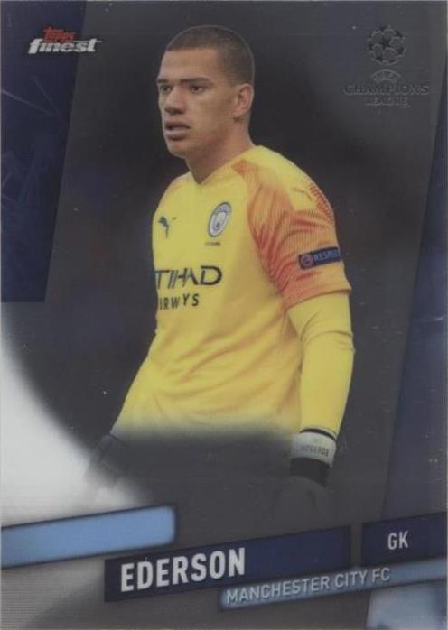2019-20 Topps Finest UCL Ederson #87