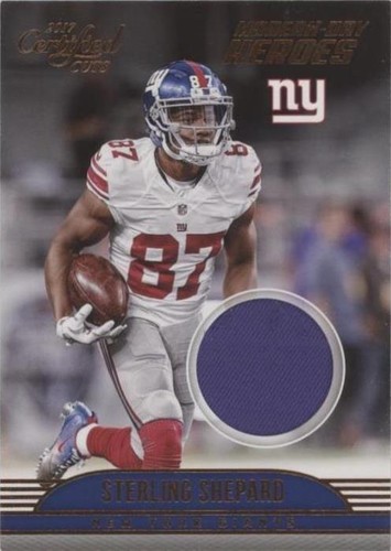 2017 Panini Certified Cuts Sterling Shepard #43