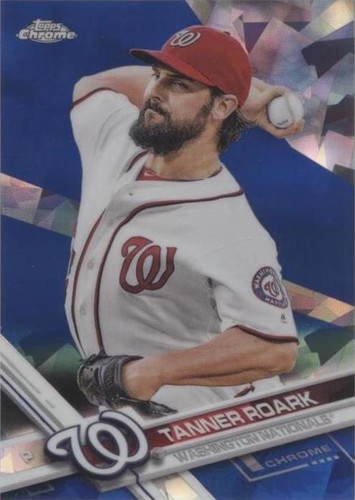 2017 Topps Chrome Sapphire Edition - Tanner Roark #212