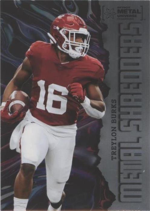 2022 Skybox Metal Universe Champions Treylon Burks #142