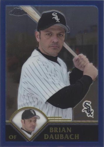 2003 Topps Chrome Traded & Rookies - Brian Daubach #T61