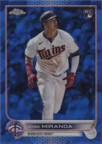 2022 Topps Chrome Update Series Sapphire Edition - Jose Miranda #US120