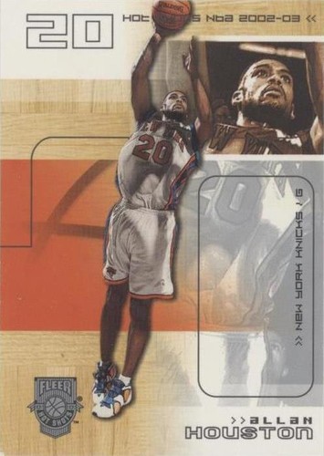 2002-03 Fleer Hot Shots - Allan Houston #30